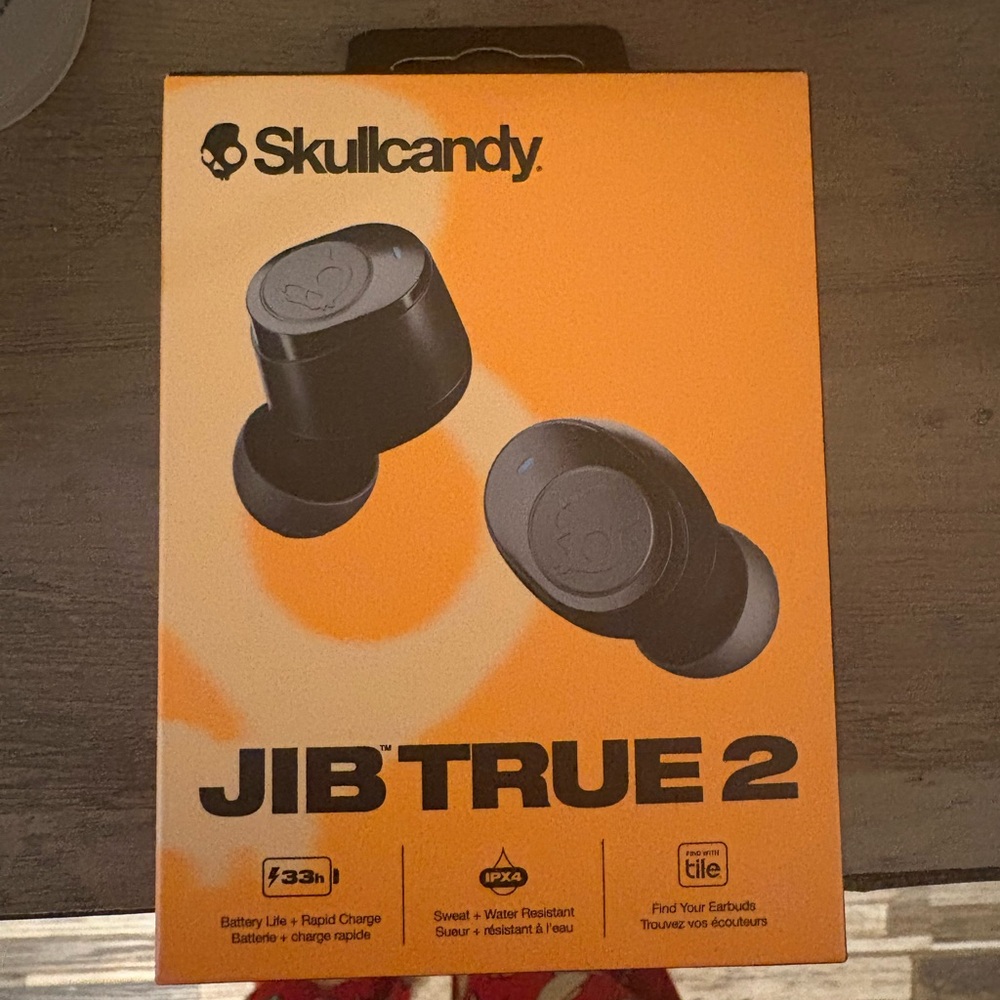 Skullcandy Jib True 2 Wireless Earbuds - Matte Black
